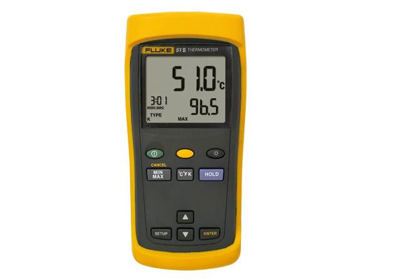 Fluke 51 II Máy đo nhiệt độ kỹ thuật số một đầu vào