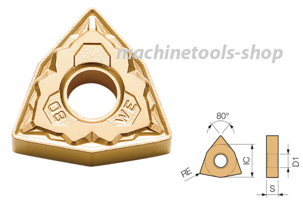 Mảnh dao tiện WNMG0804